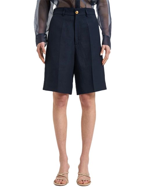 P.A.R.O.S.H.bermuda donna sartoriale blu P.a.r.o.s.h. | RAISA26-D233016G012 BLU